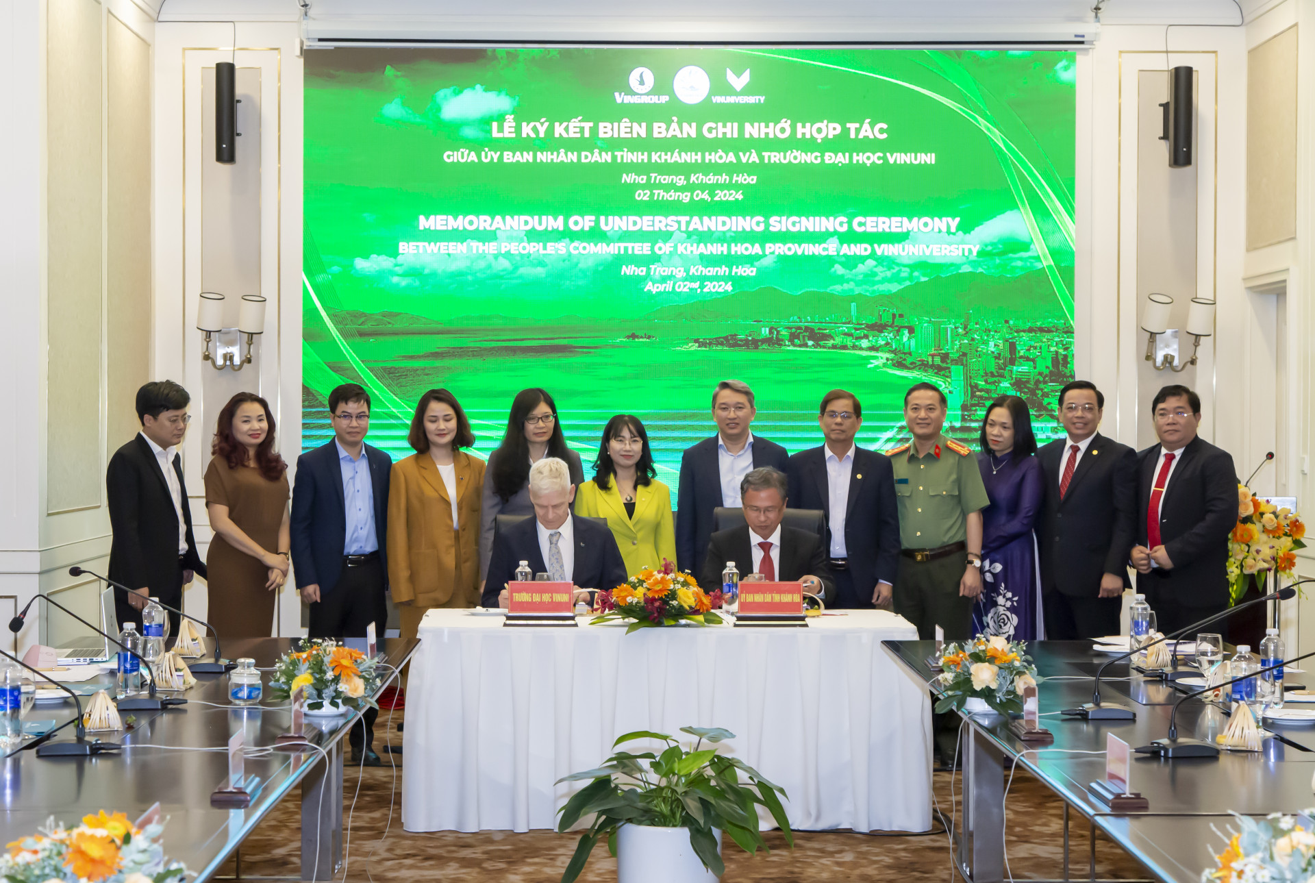 Memorandum of Understanding Signing Ceremony between VinUniversity and Khanh Hoa Provincial People’s Committee